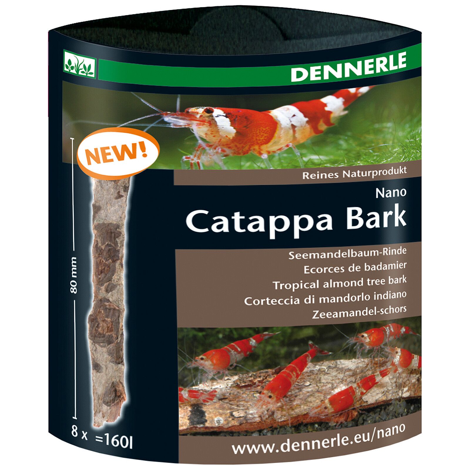 Dennerle - Nano Catappa Bark - 8x