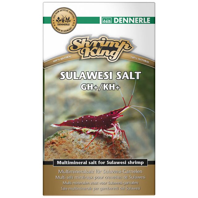 Dennerle - Shrimp King - Sulawesi Salt GH+/KH+