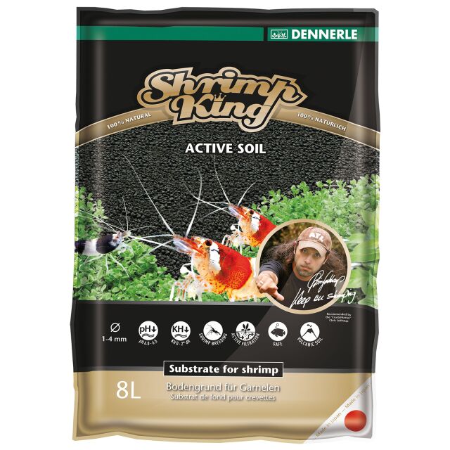 Dennerle - Shrimp King - Active Soil - 8 l