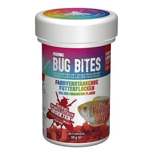 Fluval - Bug Bites Farbverstärkende Futterflocken
