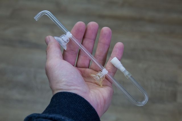 Aquasabi - Glass Air Diffusor umgedreht