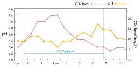 ADA CO2 60 cm Becken