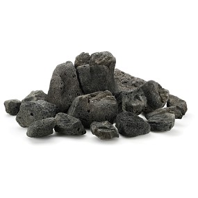 schwarze Lava