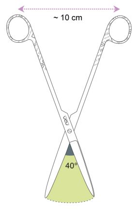 ADA - Trimming Scissors - Straight type