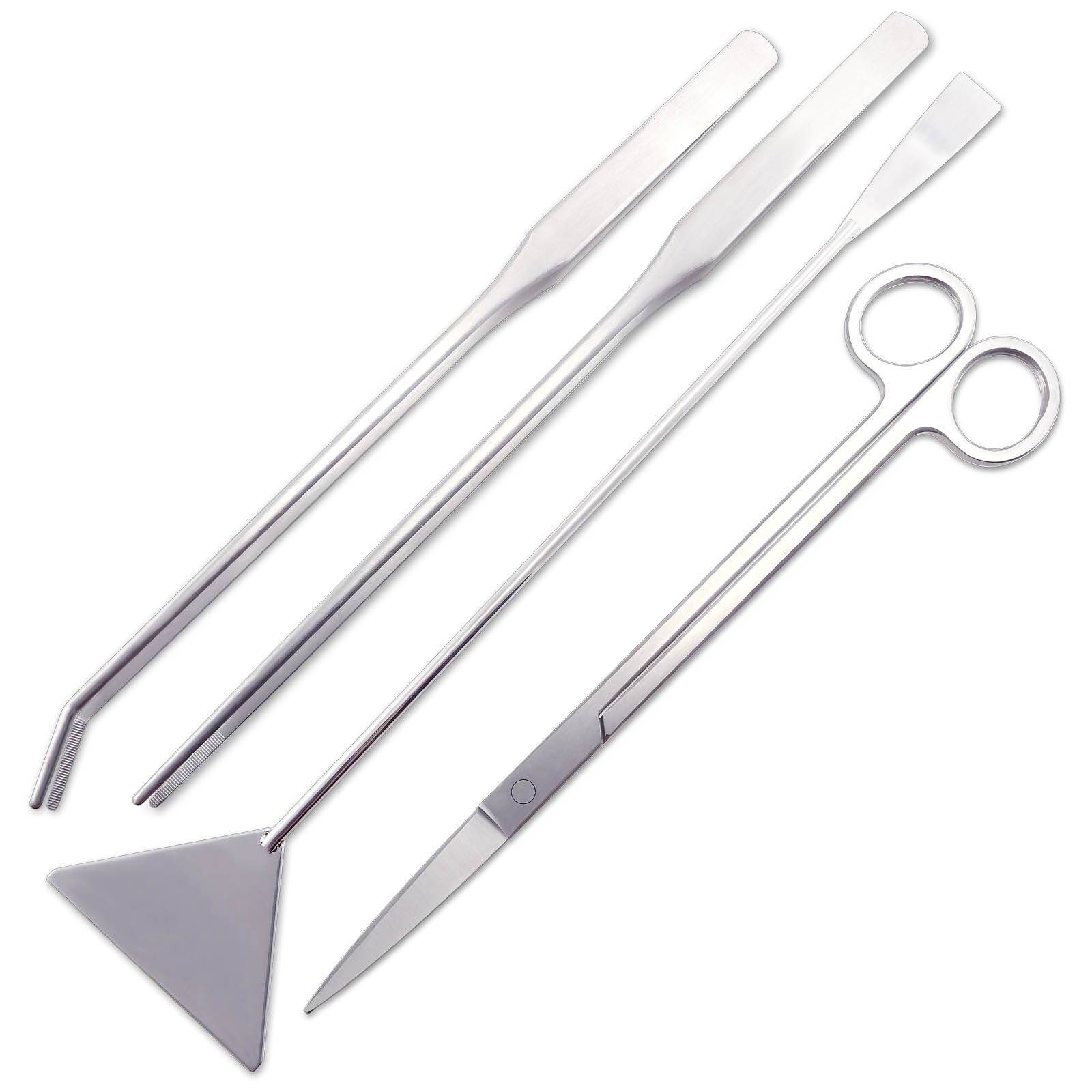 Long Tweezers Curved Aquascaping Tools Stainless - Temu